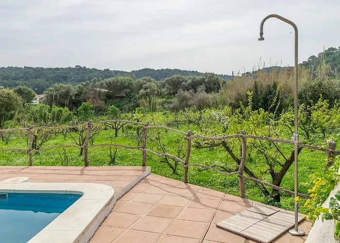 Casa Dina-villa Con Piscina Privada Y Wifi Gratis וילה אס מרקדל